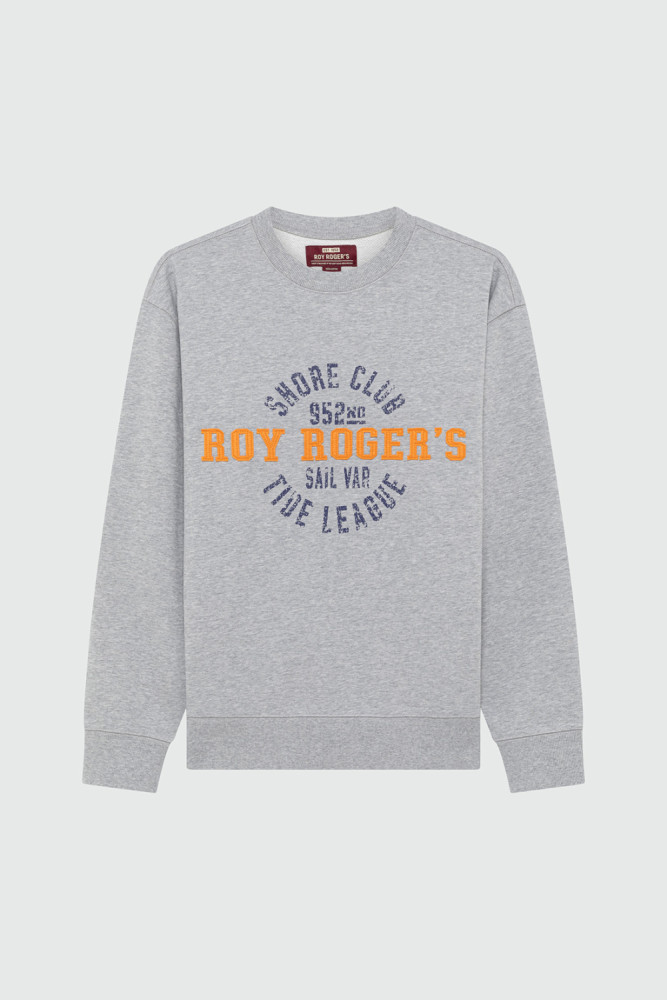 FELPA GIROCOLLO CON STAMPA TIDE LIGUE