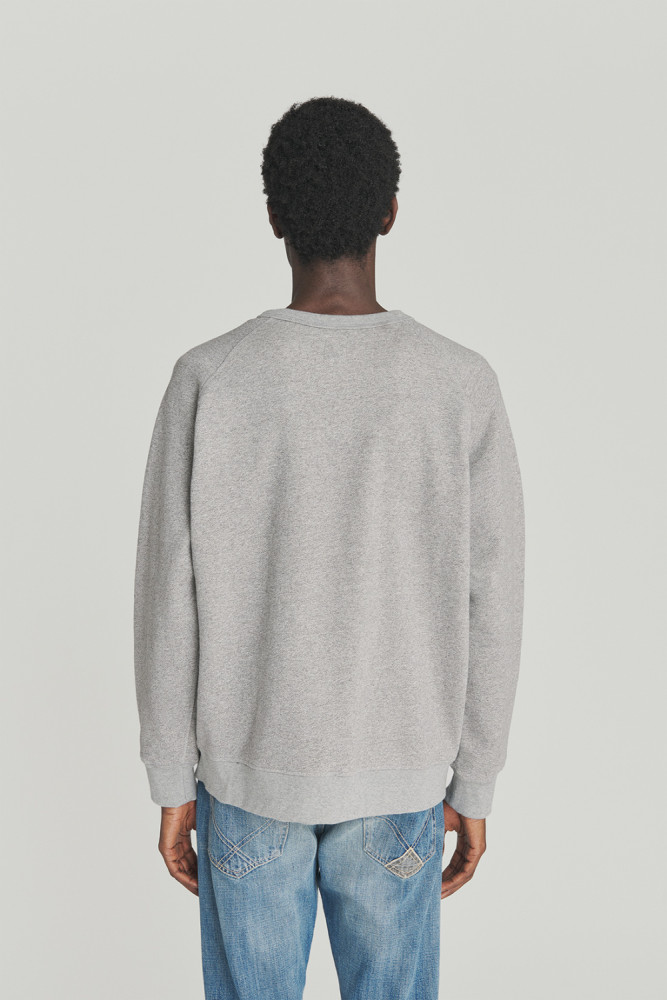 CREWNECK SWEATSHIRT WITH TRUE GRIT PRINT