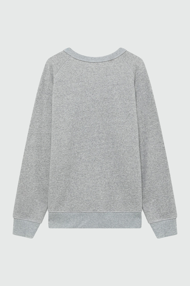 CREWNECK SWEATSHIRT WITH TRUE GRIT PRINT