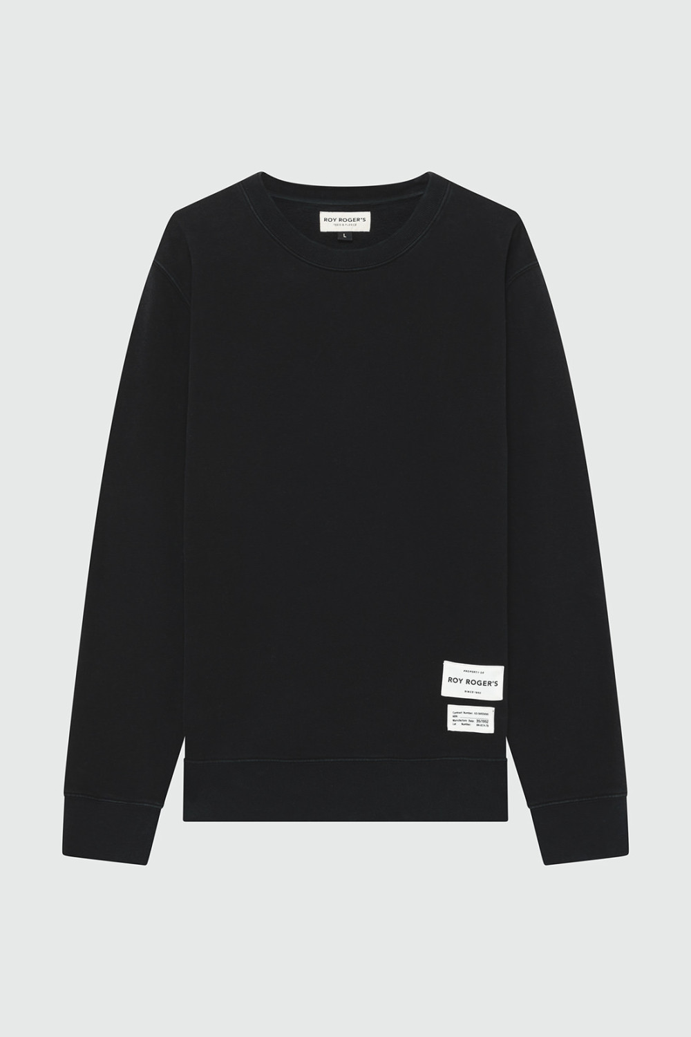 ROY ROGERS: FELPA GIROCOLLO CONTRACT NUMBER