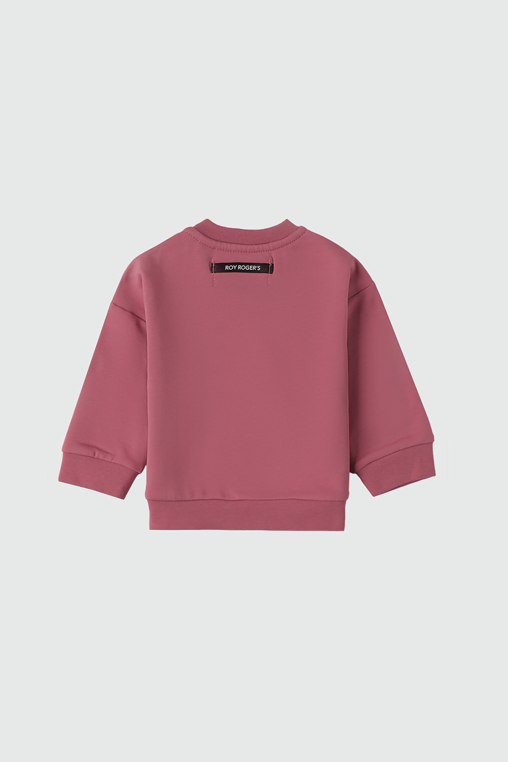 ROY ROGERS: FELPA GIROCOLLO IN COTONE