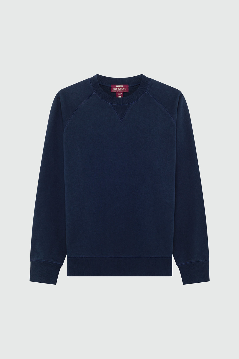 ROY ROGERS: FELPA GIROCOLLO NO BRUSHED