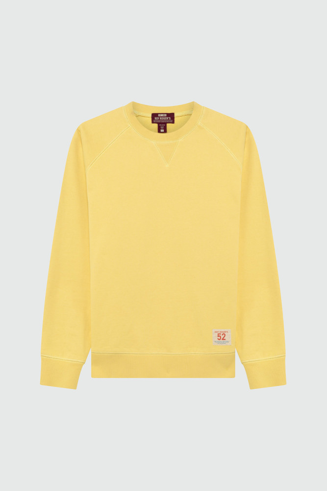 FELPA GIROCOLLO NO BRUSHED