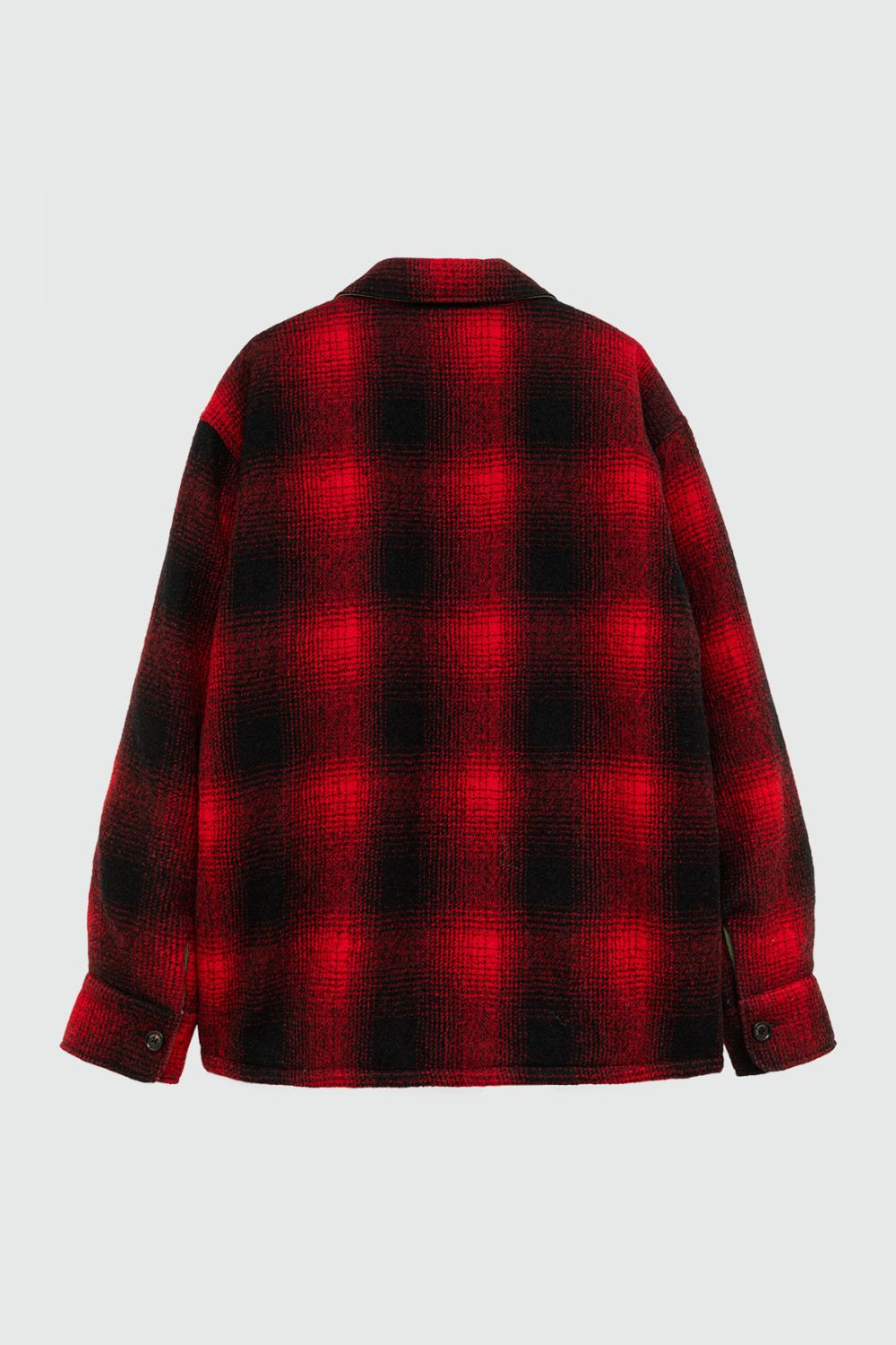 ROY ROGERS: BUFFALO JACKET IN CHECK PRINT WOOL
