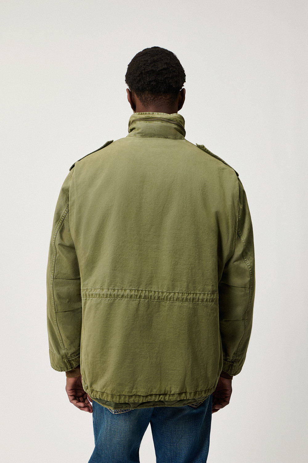 ROY ROGERS: FIELD JACKET IN GABARDINE