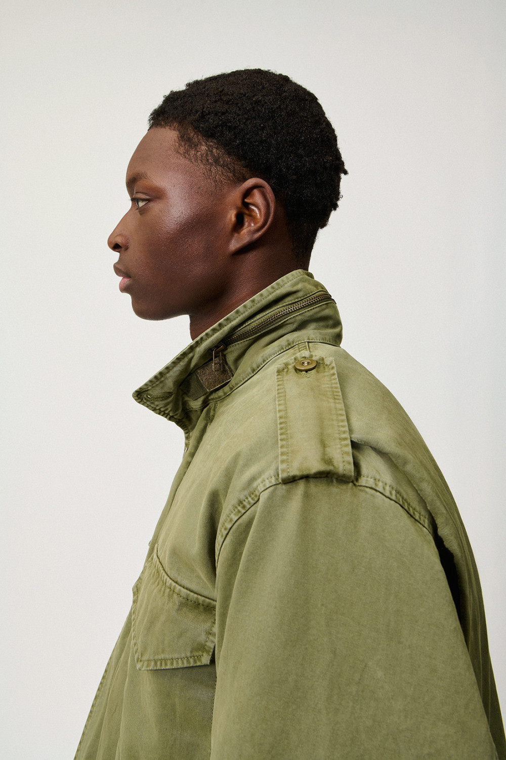 ROY ROGERS: FIELD JACKET IN GABARDINE