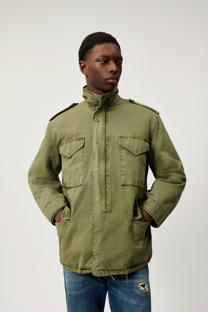 FIELD JACKET IN GABARDINE