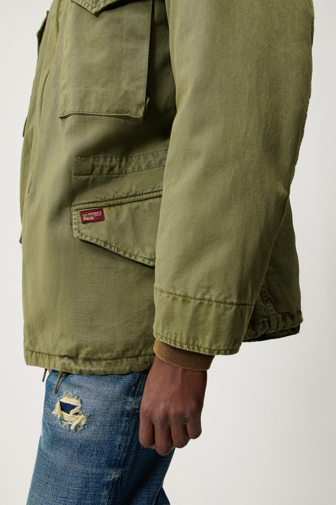 FIELD JACKET IN GABARDINE