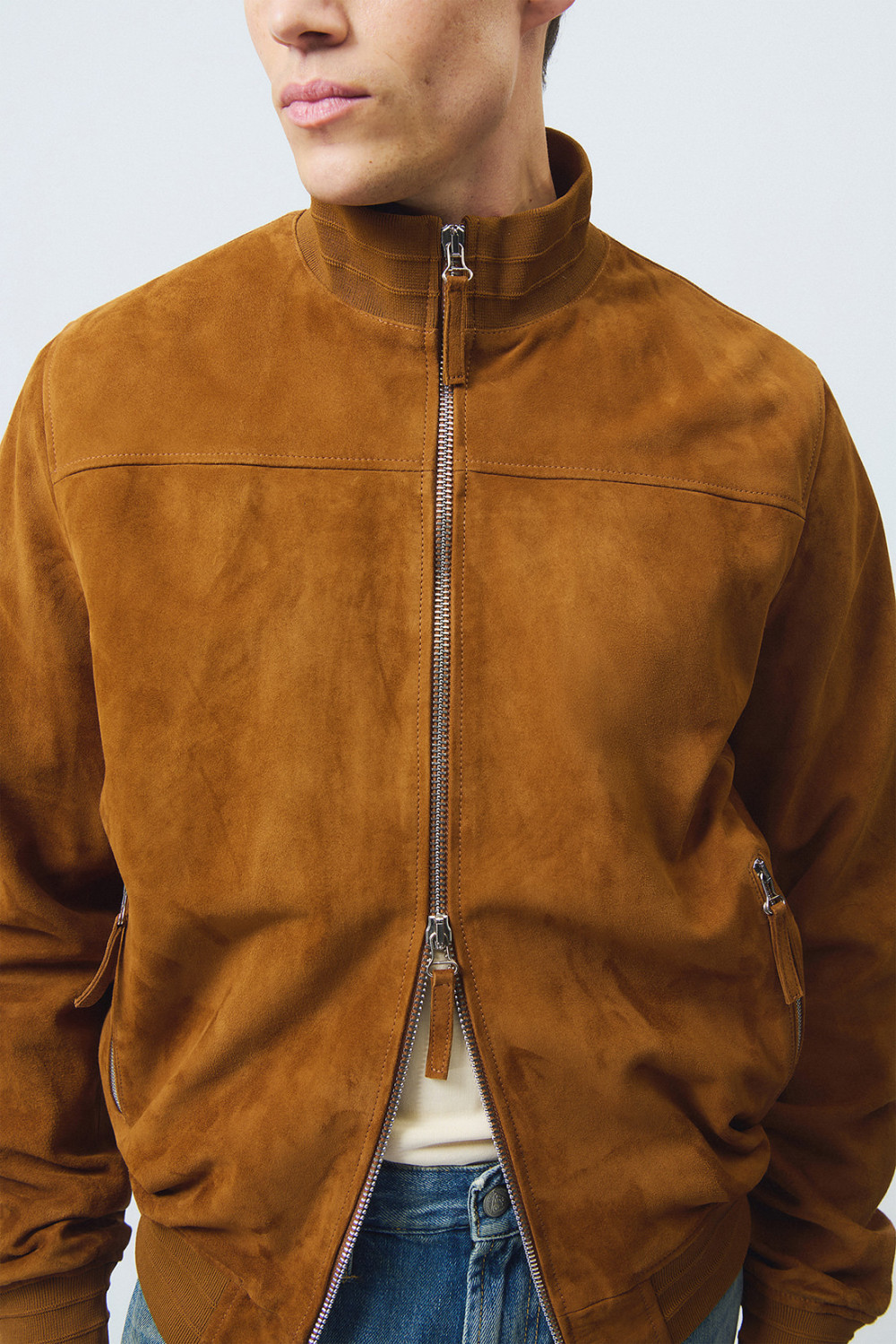 ROY ROGERS: MADISON JACKET IN SUEDE