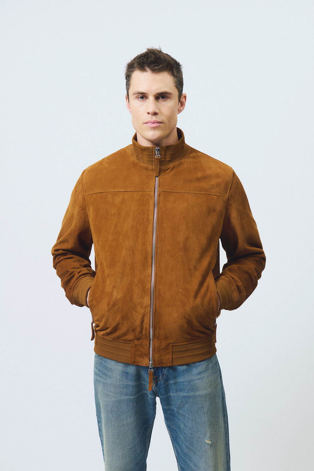 ROY ROGERS: MADISON JACKET IN SUEDE