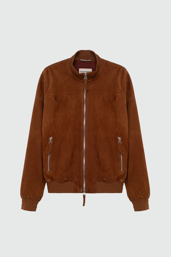 MADISON JACKET IN SUEDE