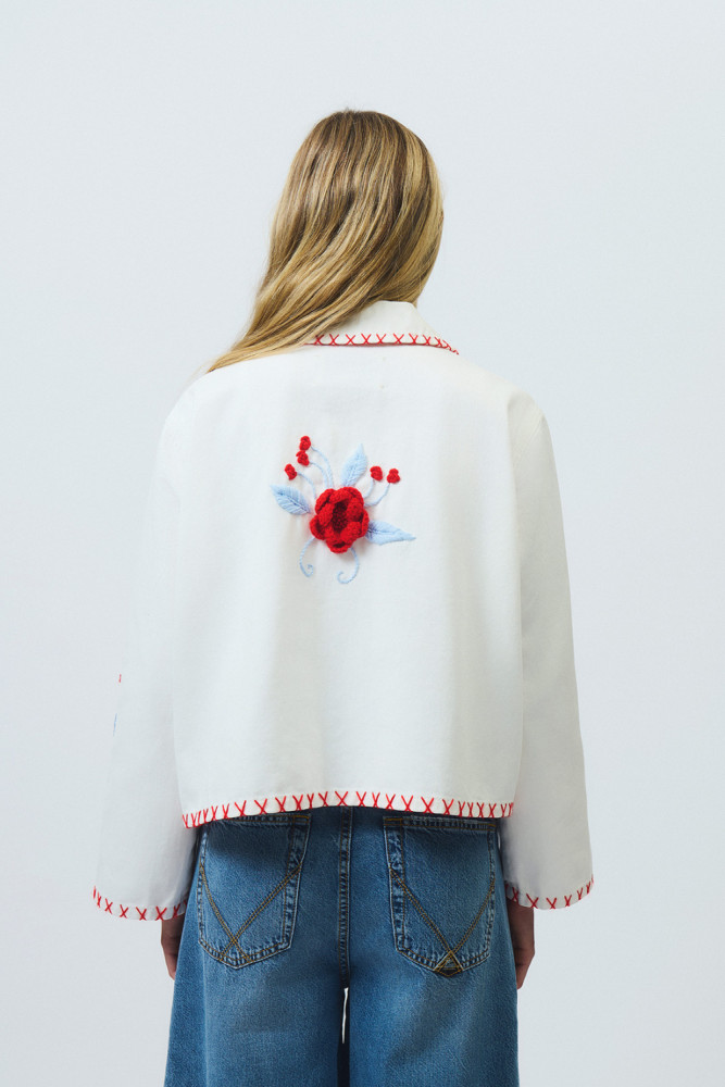 MEXICAN JACKET WITH EMBROIDERY 