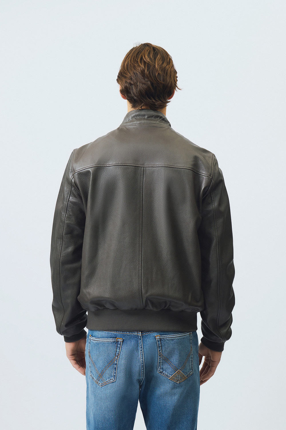 ROY ROGERS: NEW BARRACUDA JACKET IN LEATHER