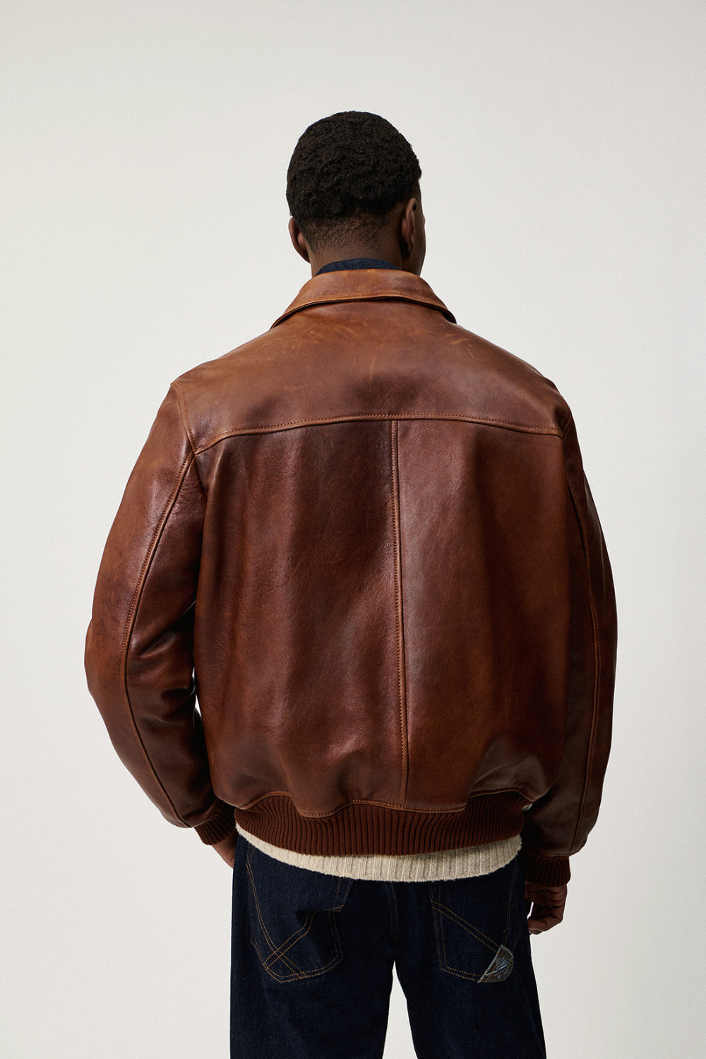 ROY ROGERS: NEWMAN JACKET IN LEATHER 