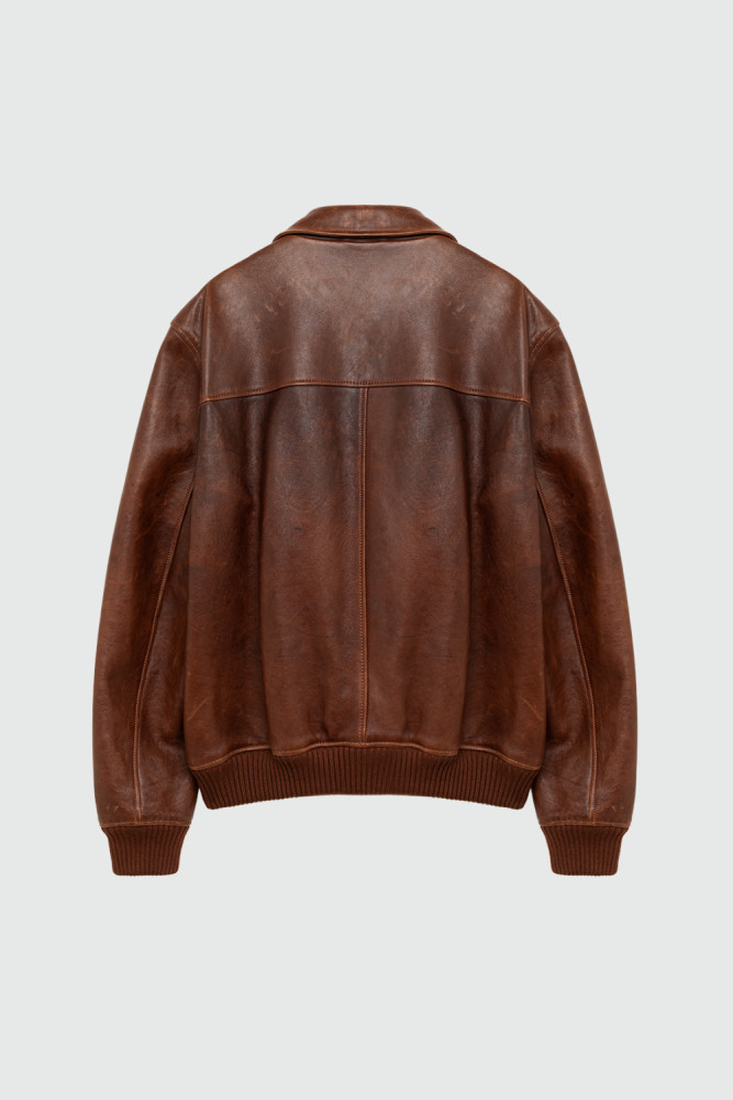 NEWMAN JACKET IN LEATHER 