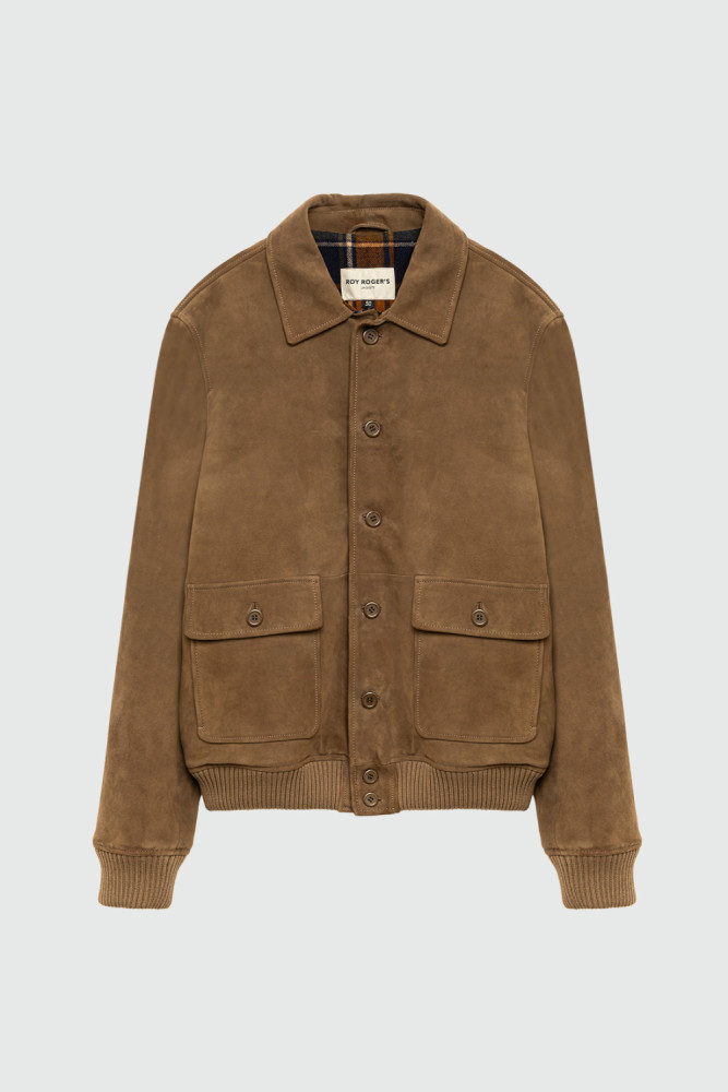 NEWMAN JACKET IN SUEDE