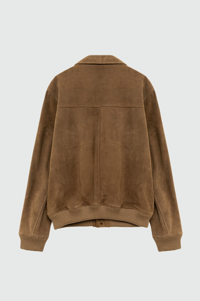 NEWMAN JACKET IN SUEDE