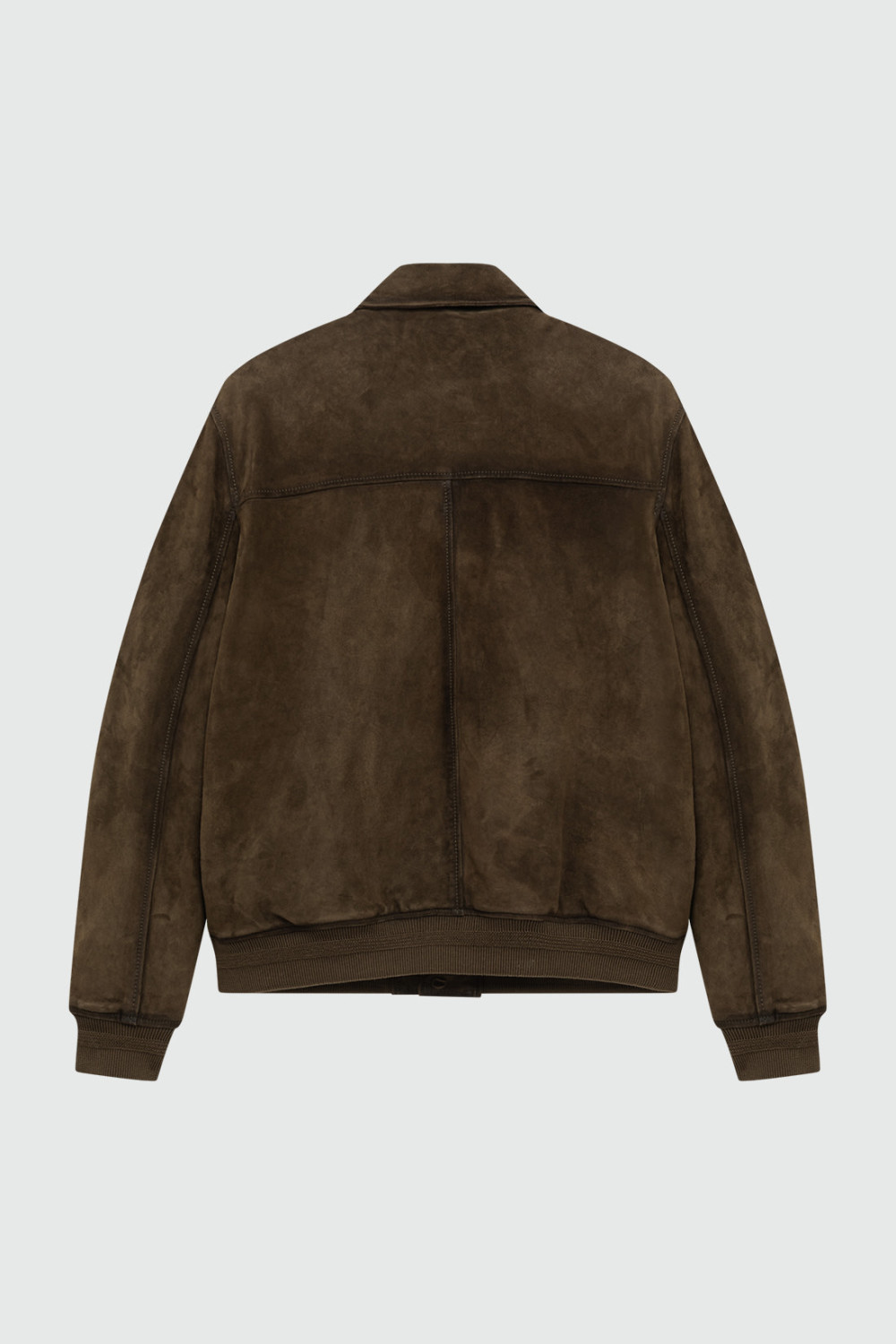 ROY ROGERS: GIACCA NEWMAN IN SUEDE EFFETTO VINTAGE