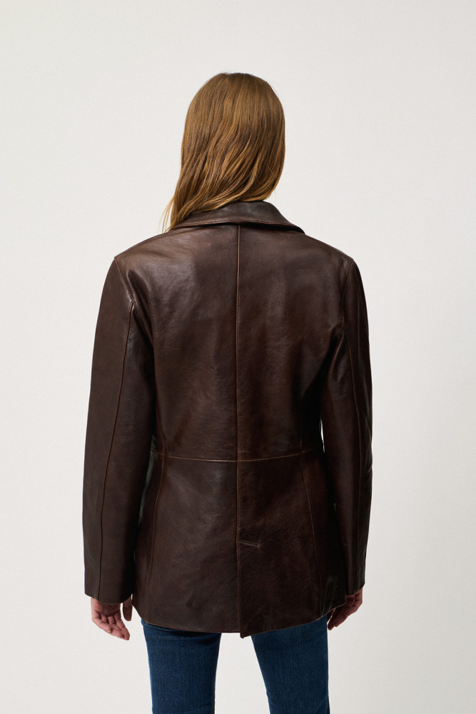GIACCA RAIDER IN PELLE