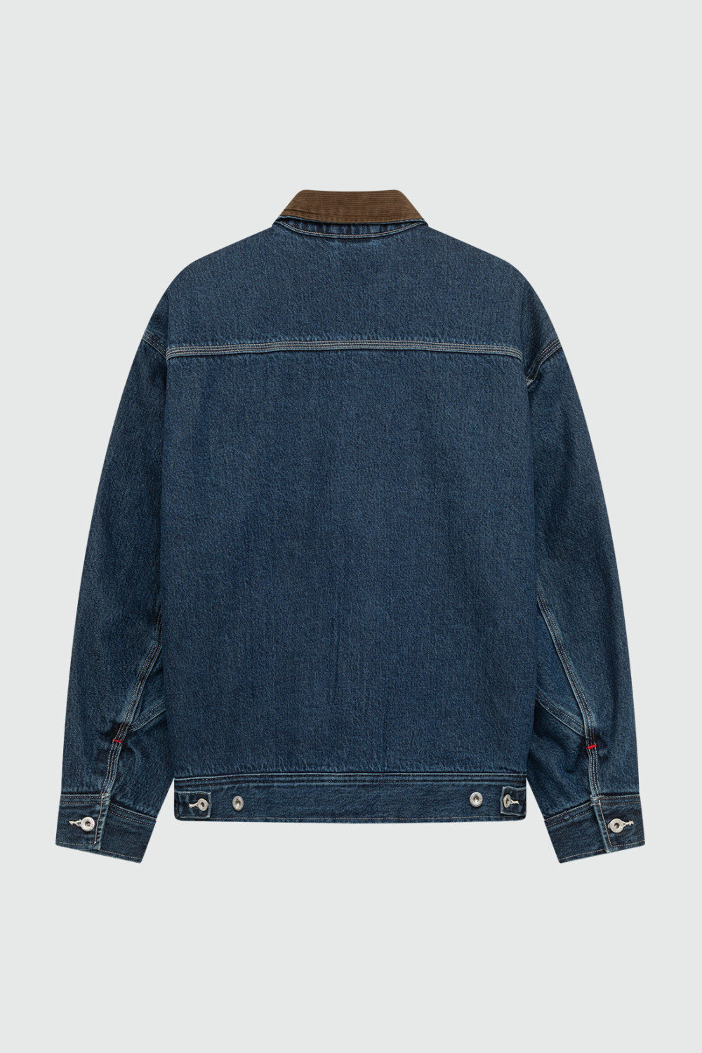 ROY ROGERS: WORK JACKET IN DENIM E WOOL