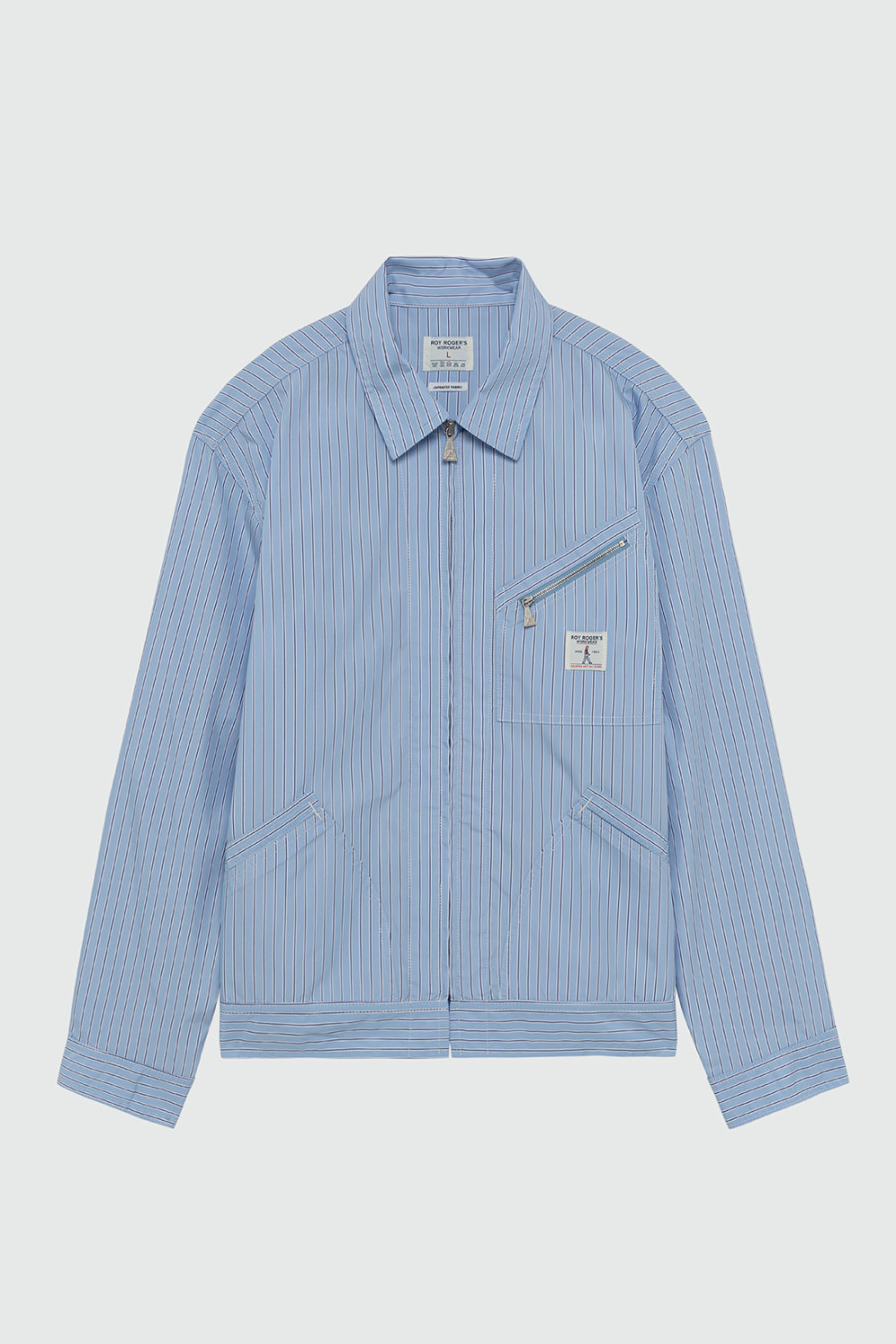 ROY ROGERS: GIACCA WORK IN POPELINE GIAPPONESE A RIGHE