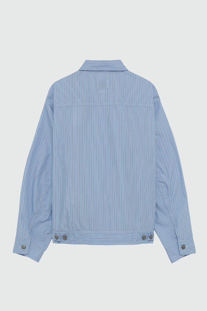 GIACCA WORK IN POPELINE GIAPPONESE A RIGHE