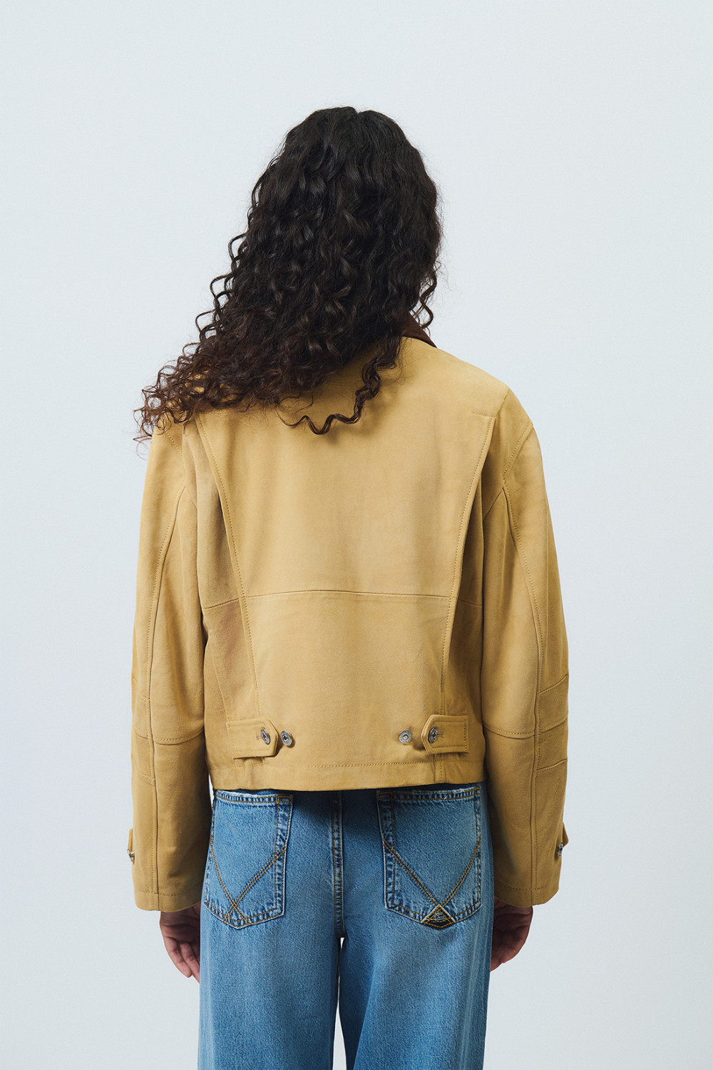 ROY ROGERS: RILEY WORK JACKET IN SUEDE