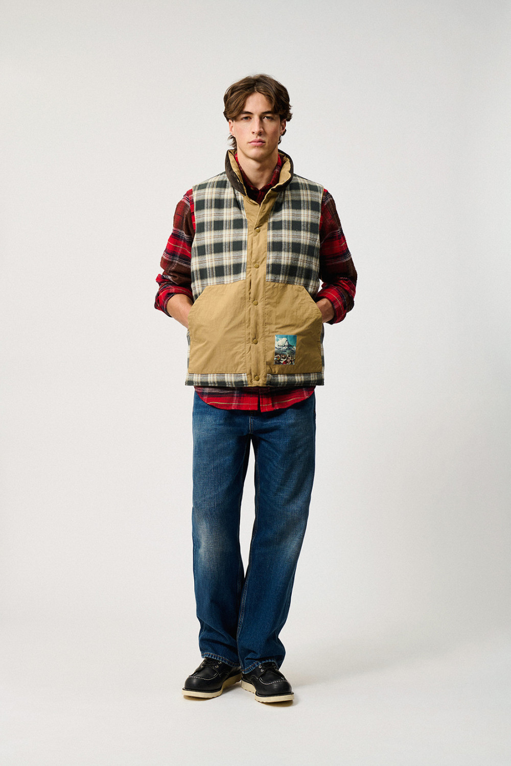ROY ROGERS: DOUBLE-FACE PADDED VEST