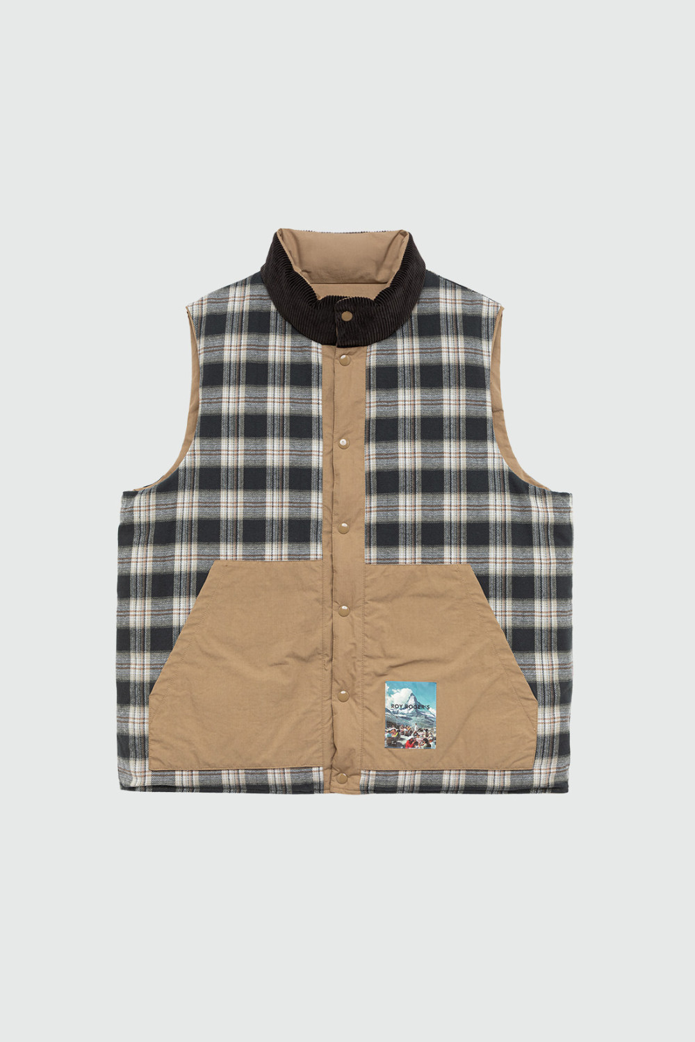 ROY ROGERS: DOUBLE-FACE PADDED VEST