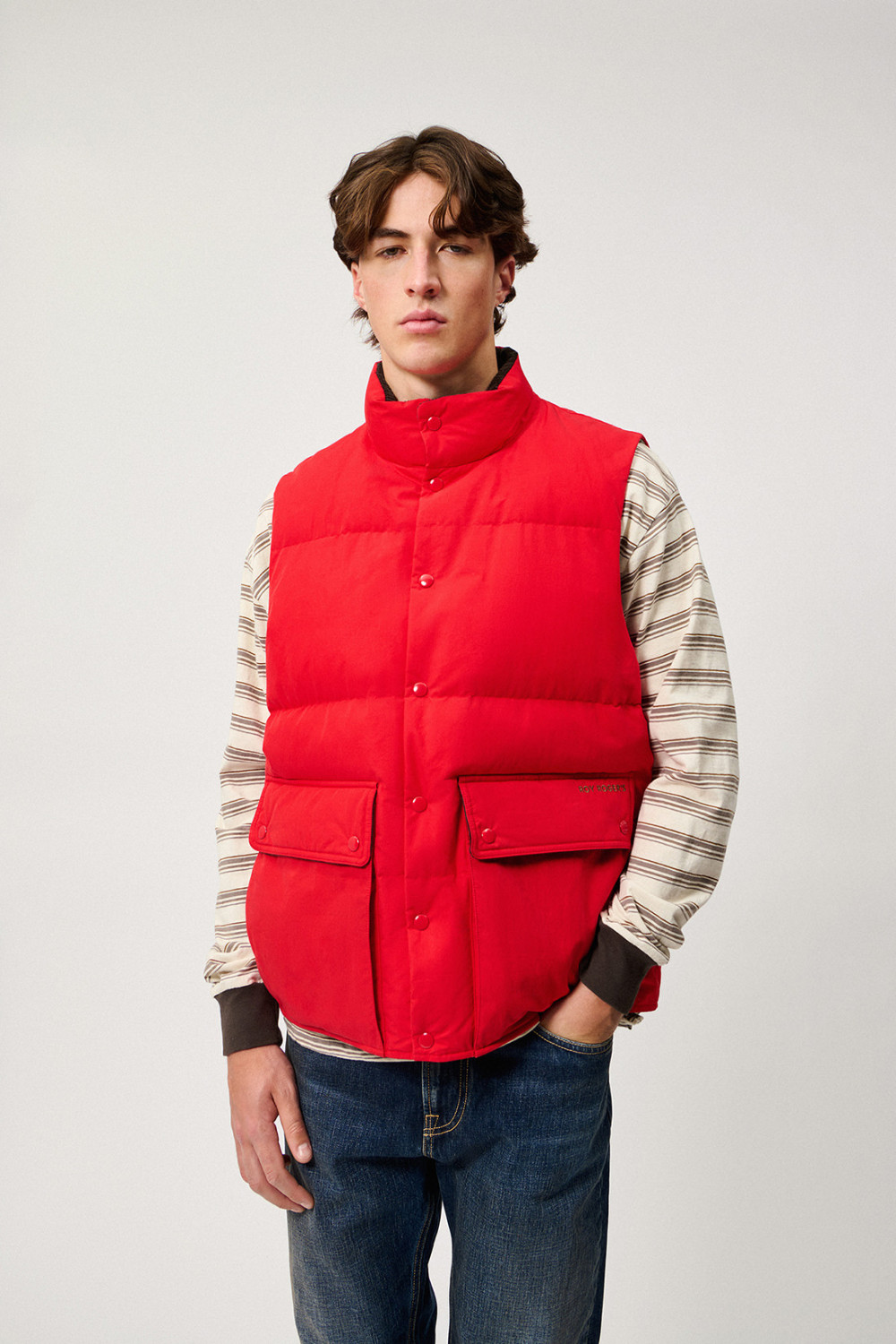 ROY ROGERS: DOUBLE-FACE PADDED VEST