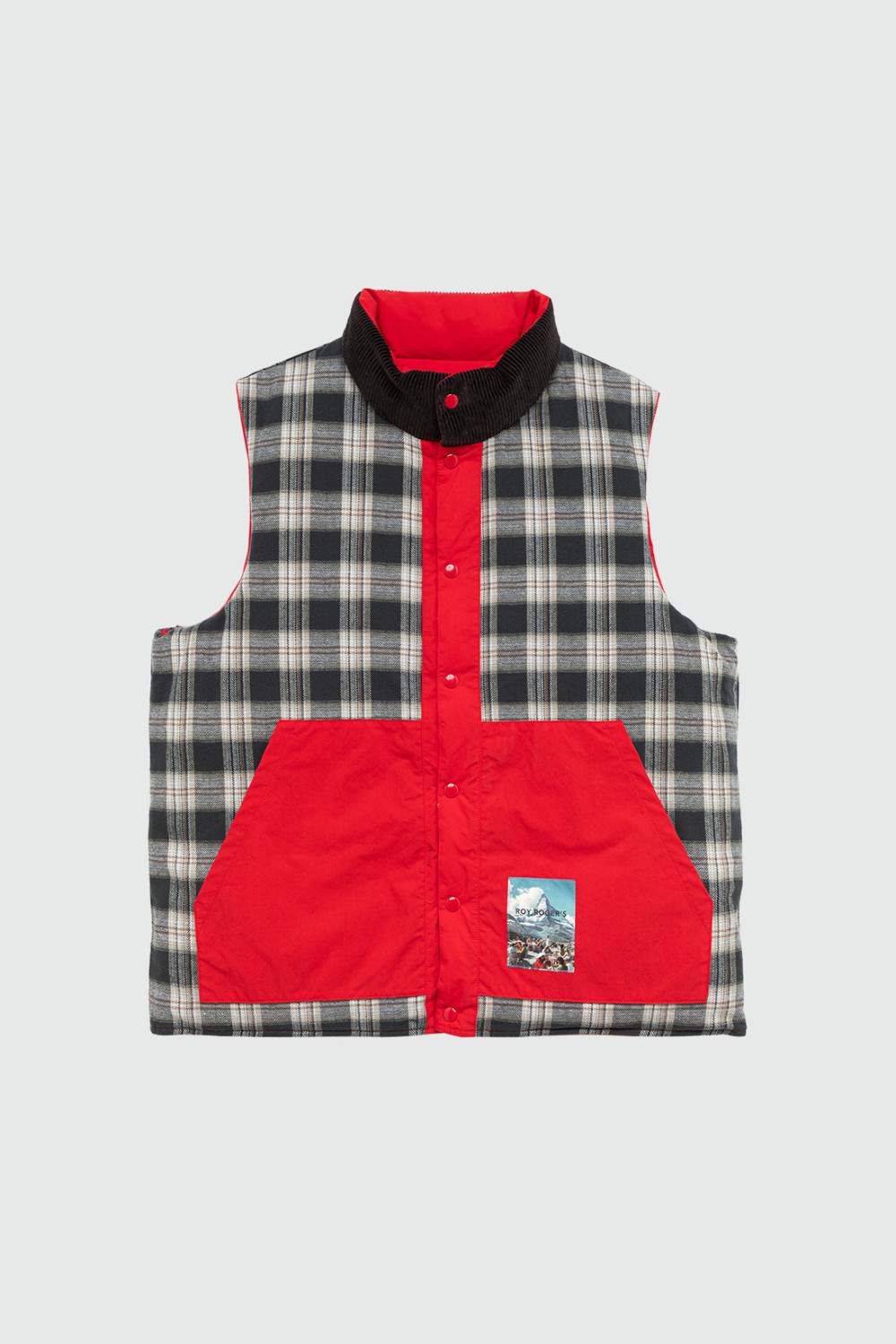 ROY ROGERS: DOUBLE-FACE PADDED VEST