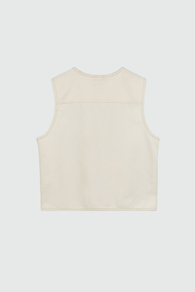 GILET IN CANVAS