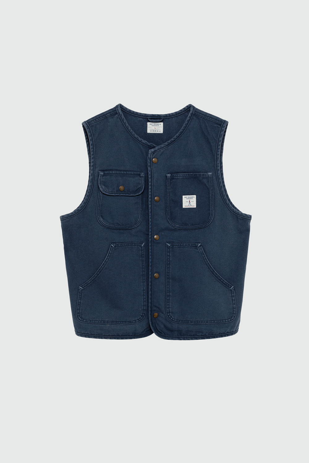 ROY ROGERS: GILET IN CANVAS