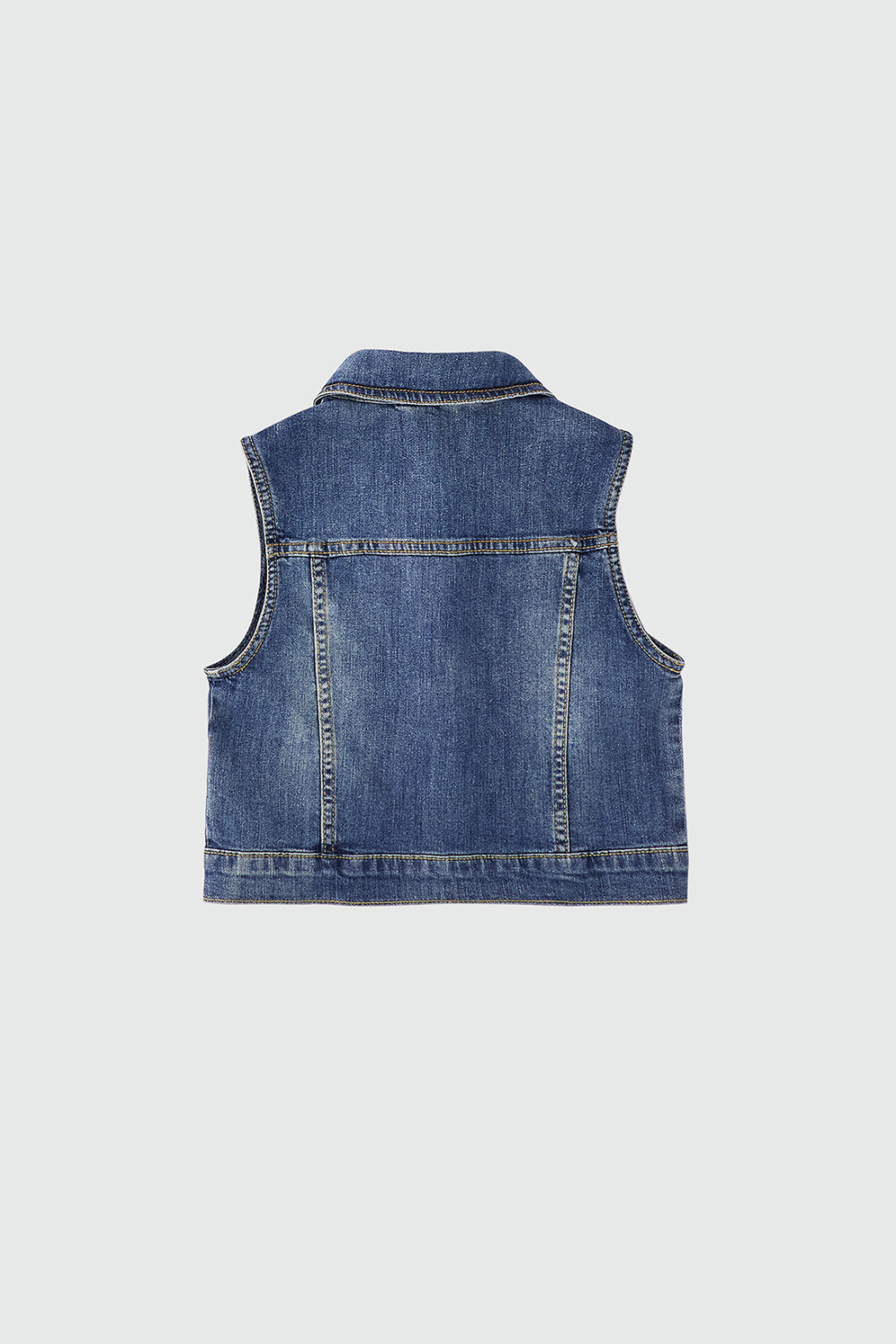 ROY ROGERS: GILET SANTA CRUZ IN DENIM