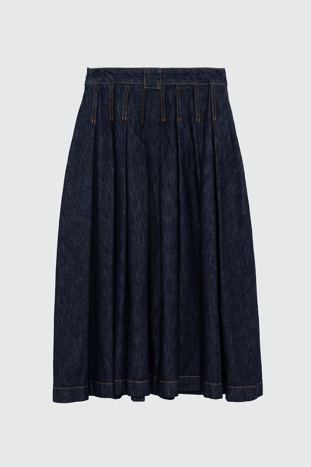 ROY ROGERS: CINDY SKIRT IN LIGHT RINSE DENIM
