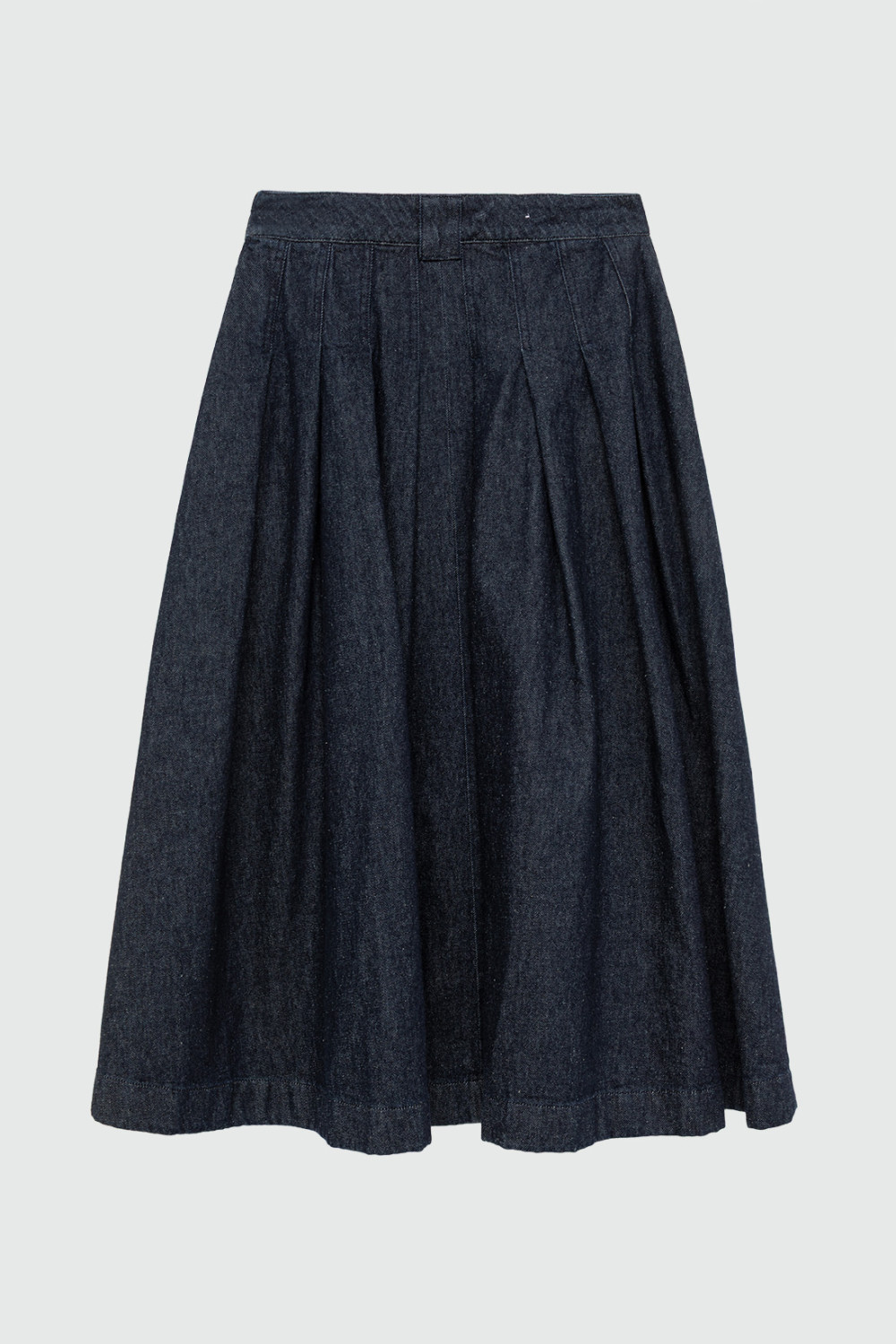 ROY ROGERS: CINDY SKIRT IN RINSE WASH DENIM