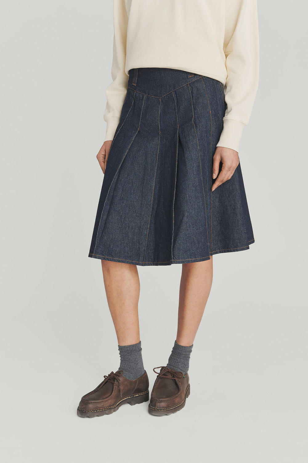 ROY ROGERS: GONNA SALLY IN DENIM RINSE