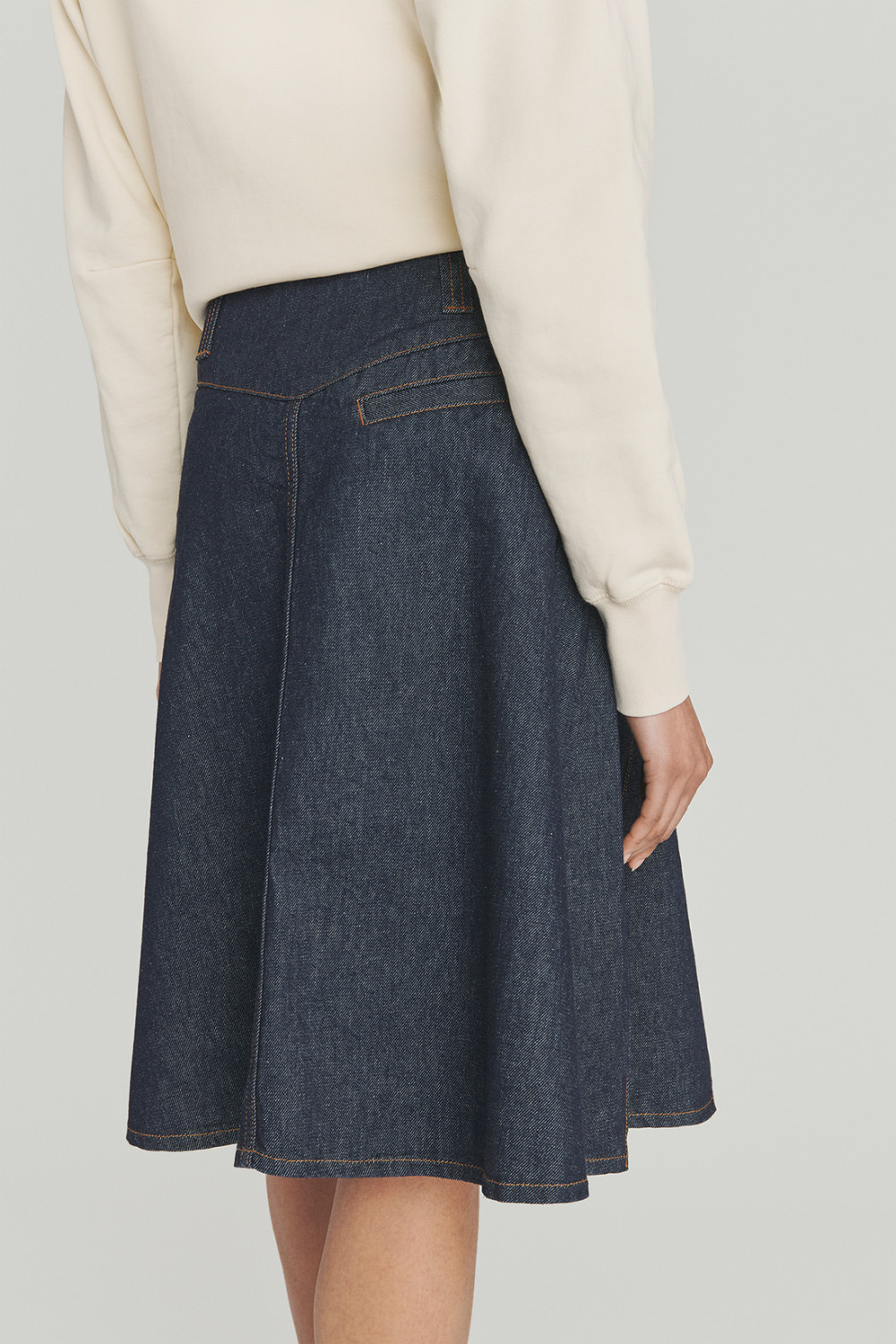 ROY ROGERS: GONNA SALLY IN DENIM RINSE