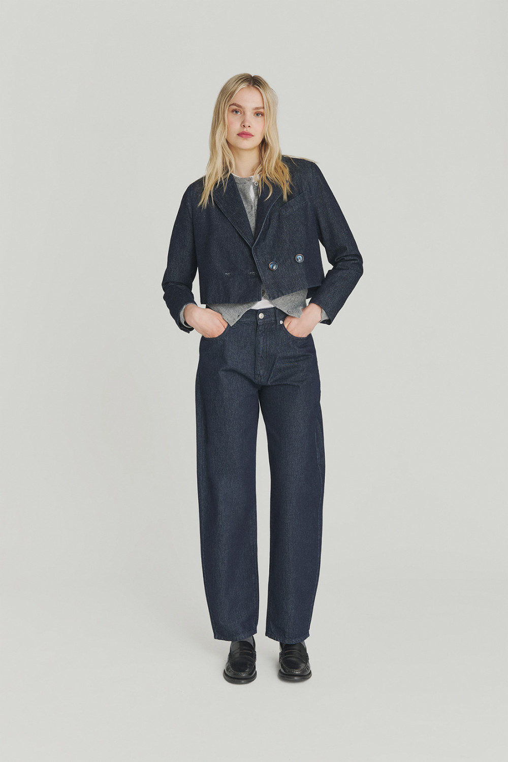 ROY ROGERS: BALLOON JEANS RINSE