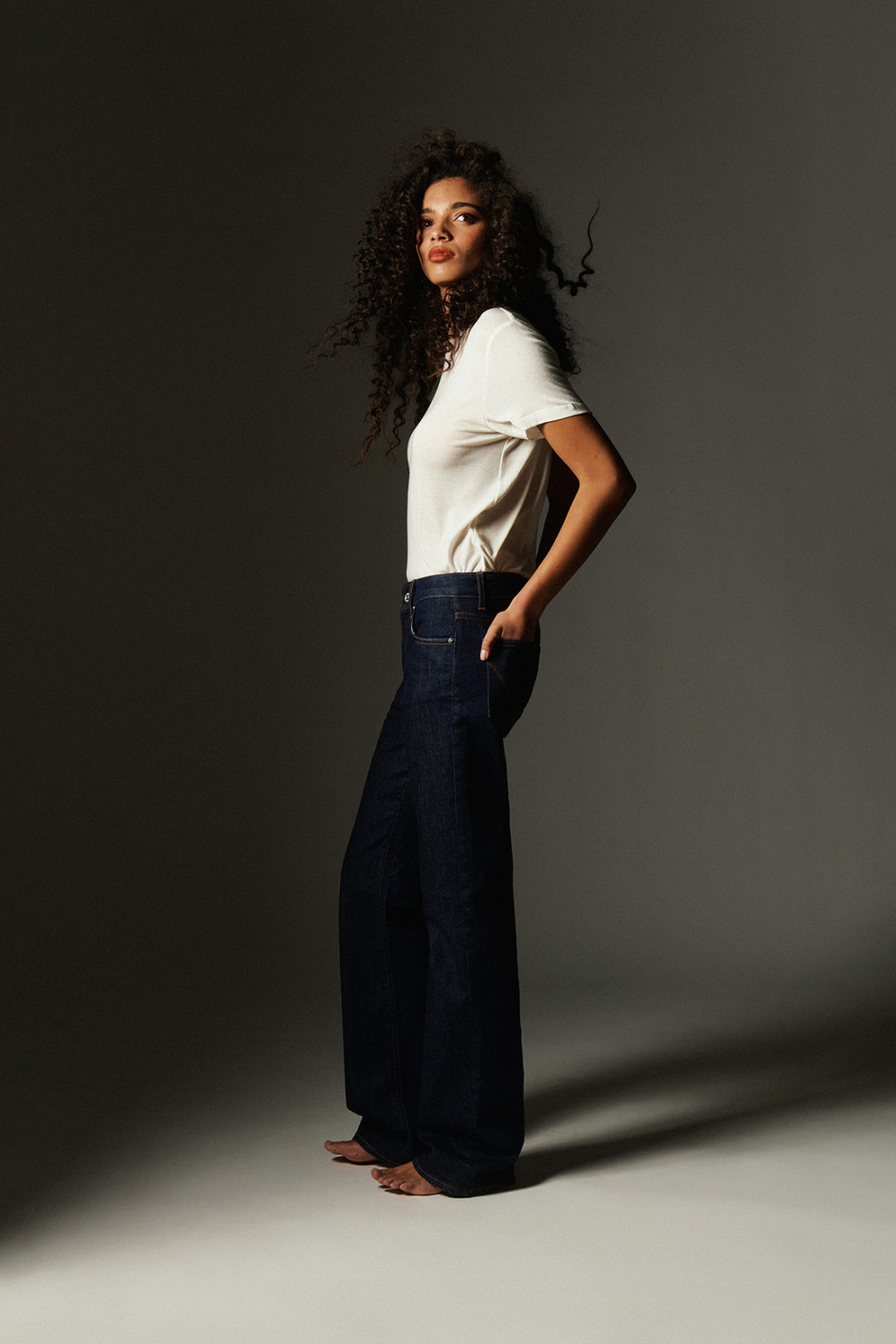 ROY ROGERS: JEANS CARLA RINSE