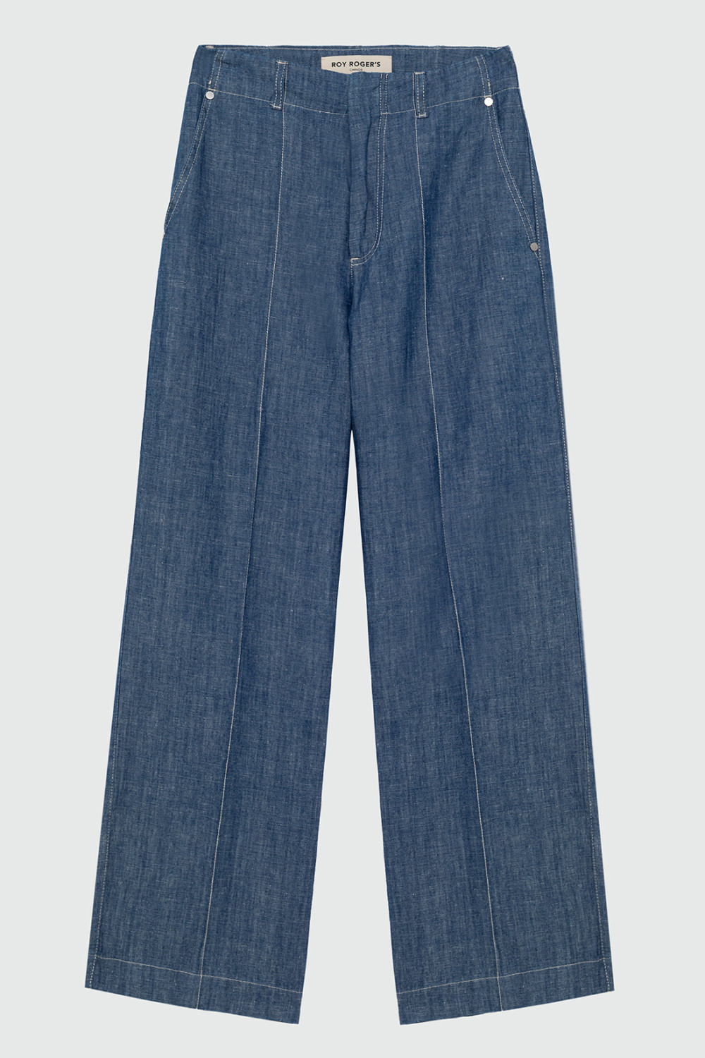 ROY ROGERS: CATALINA JEANS IN RINSE CHAMBRAY