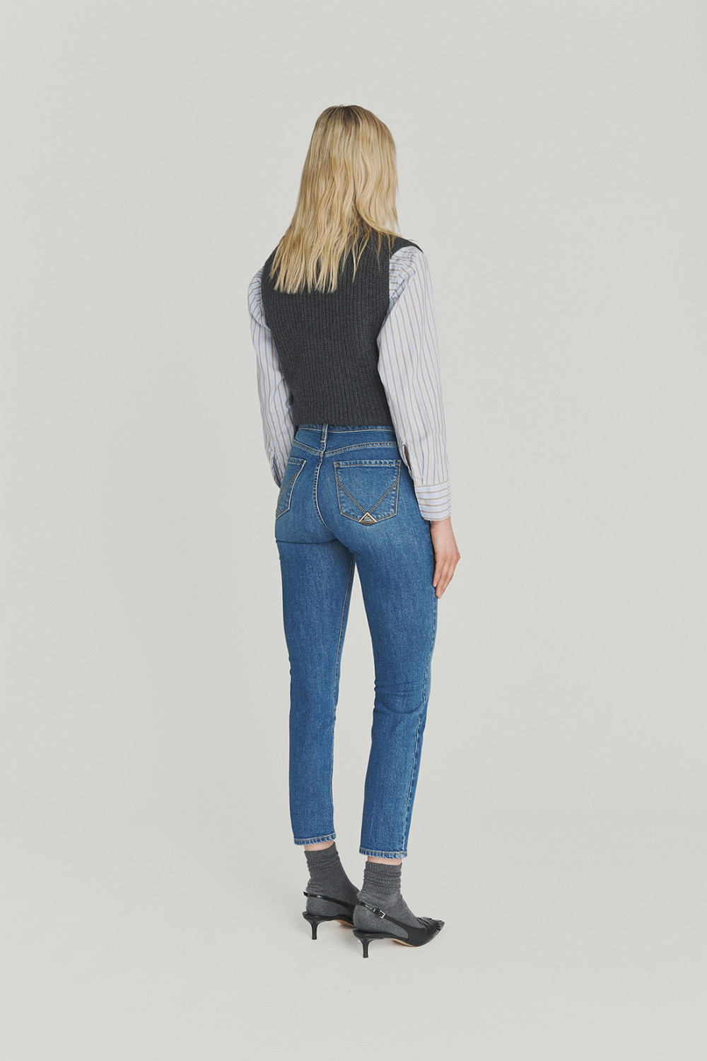 ROY ROGERS: JEANS FLO HIGH ELODIE