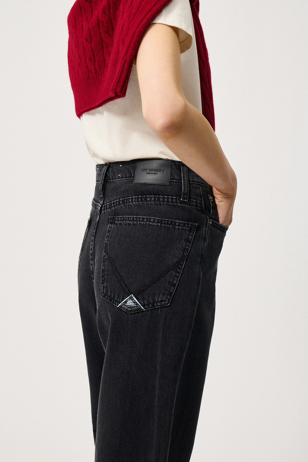 ROY ROGERS: MARTA BLACK STORY JEANS