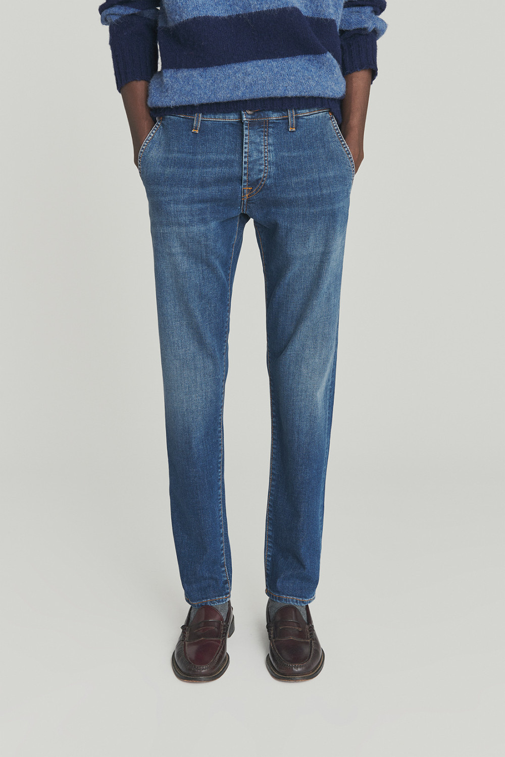 ROY ROGERS: JEANS NEW ELIAS CARLIN LIGHT