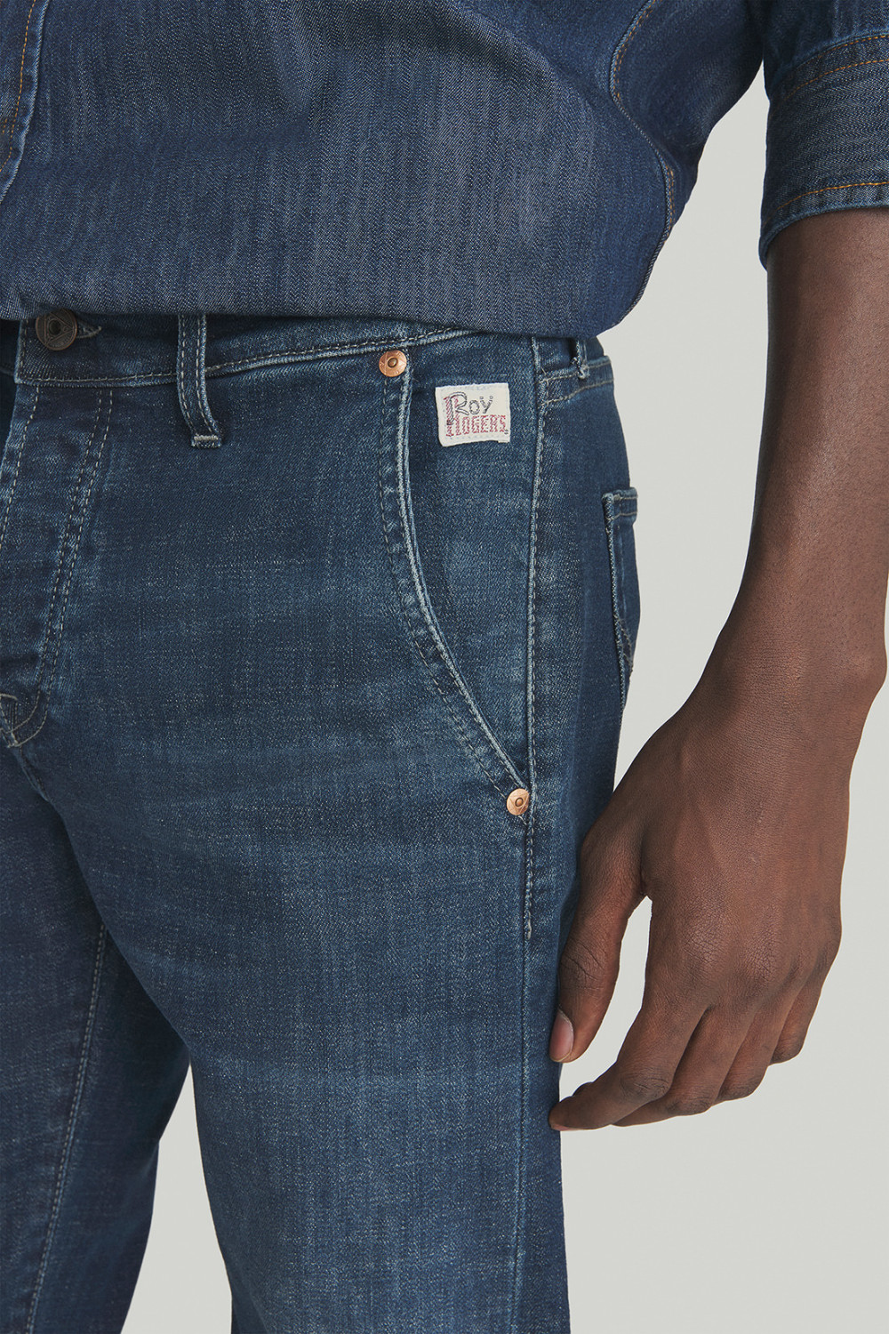 ROY ROGERS: NEW ELIAS JEANS IN HARLEM WASH DENIM