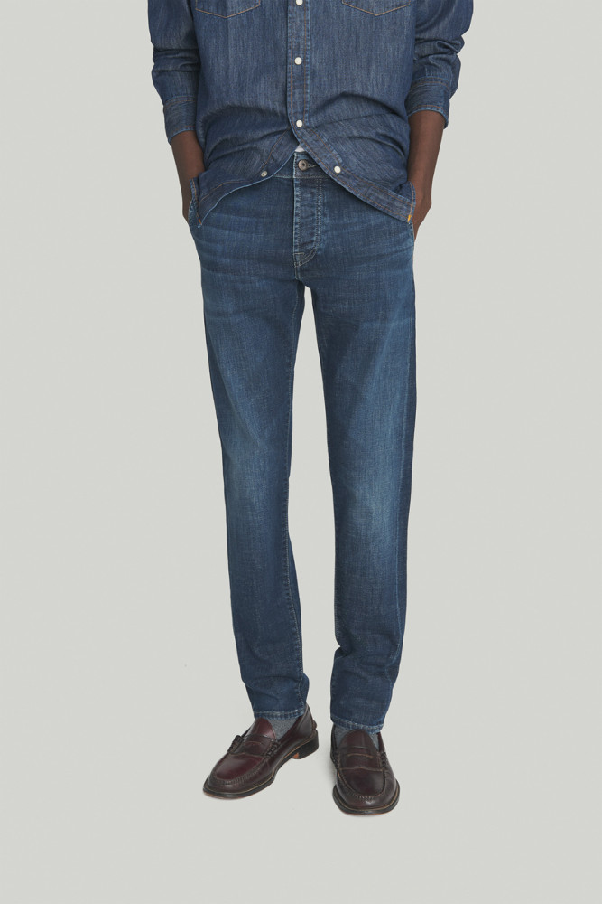 NEW ELIAS JEANS IN HARLEM WASH DENIM
