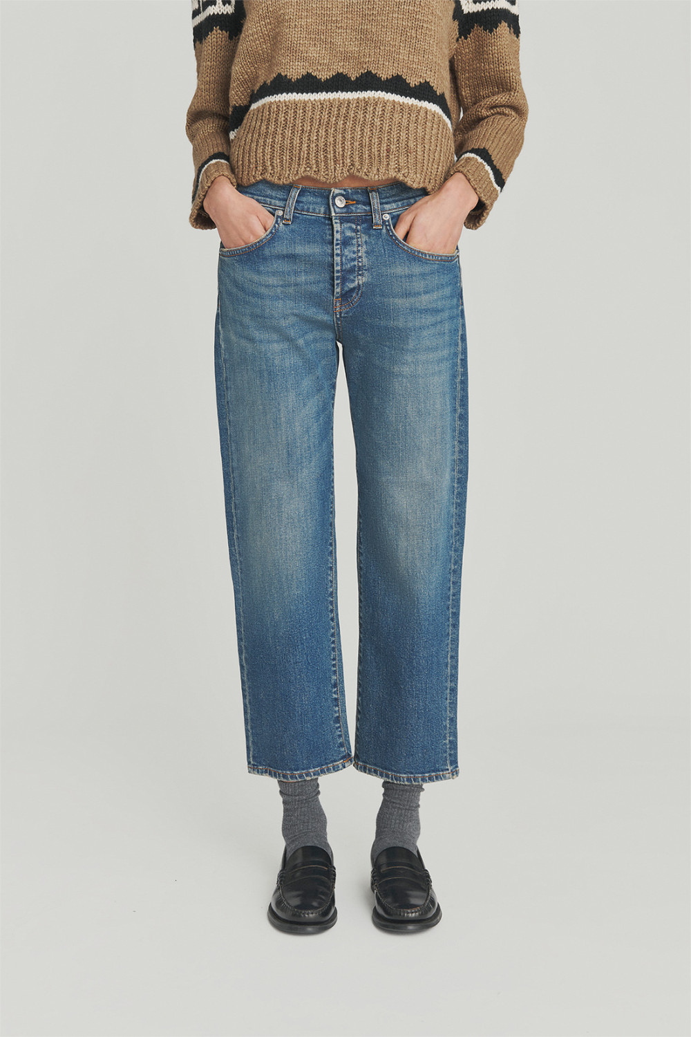 ROY ROGERS: NEW OSKAR JEANS STONE 74