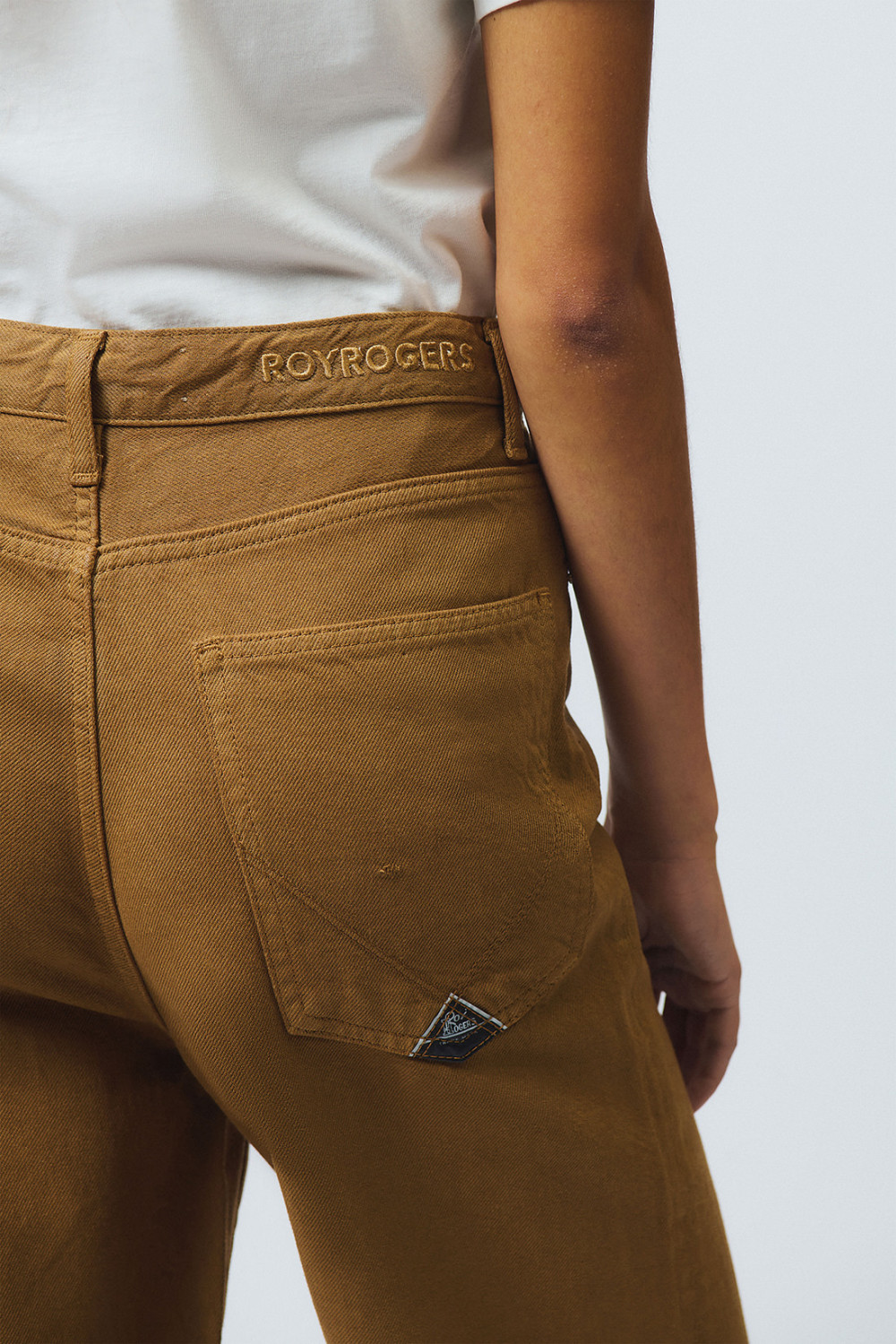 ROY ROGERS: OLD REVERSE RITA CROPPED JEANS