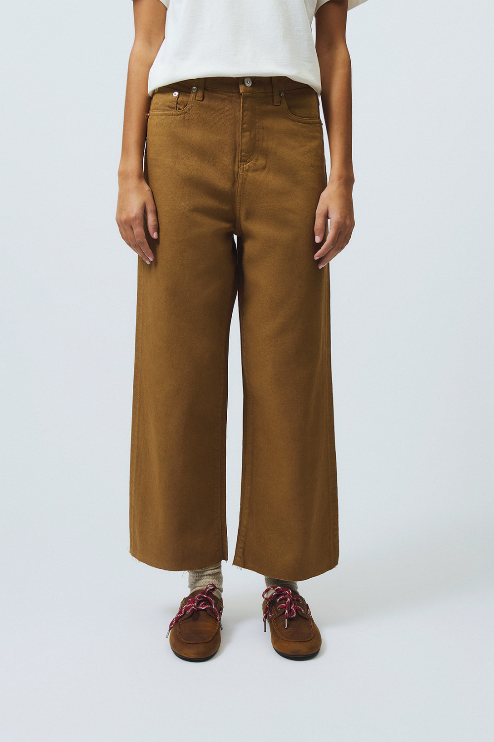 ROY ROGERS: OLD REVERSE RITA CROPPED JEANS