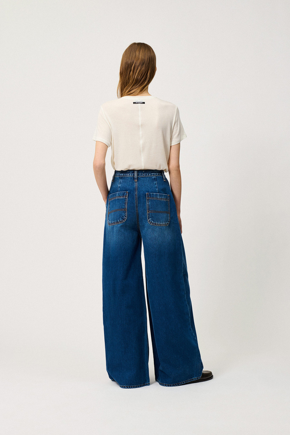 ROY ROGERS: RUBY MID WASH JEANS